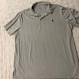 Polo by Ralph Lauren Men's Light Gray Shirt